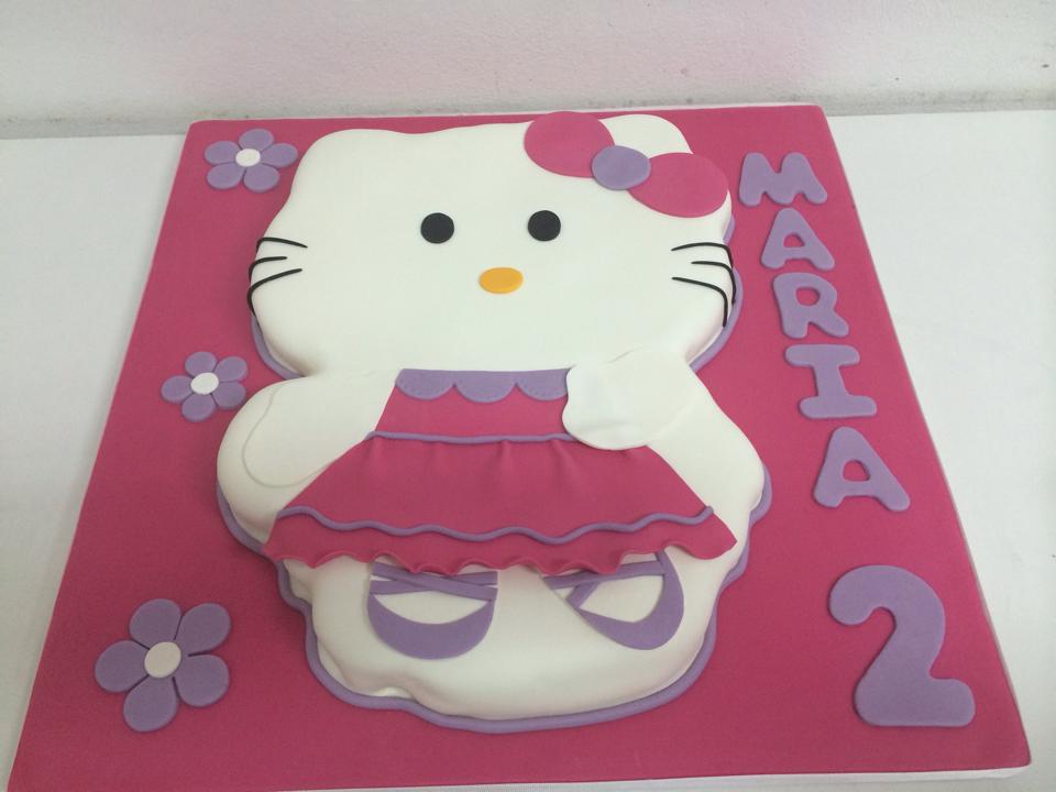 Cake Design - Bolo de Aniversário de Menina