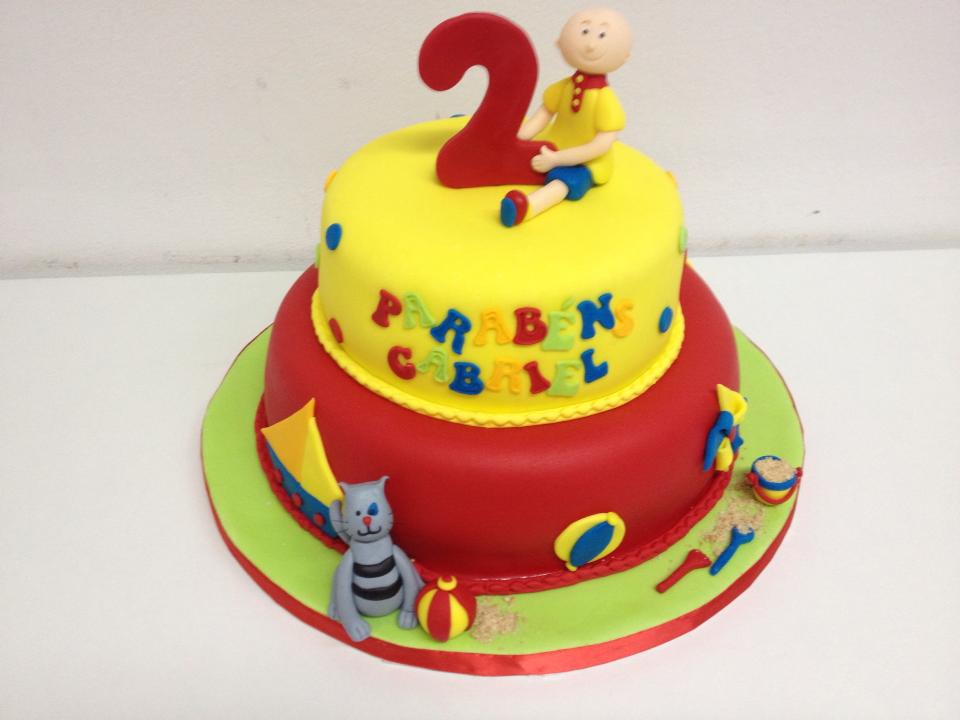 Cake Design - Bolo de Aniversário de Menino