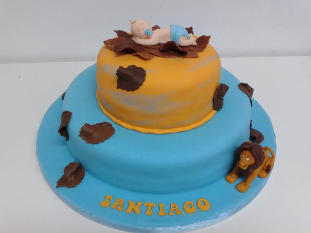 Cake Design - Bolo de Batizado